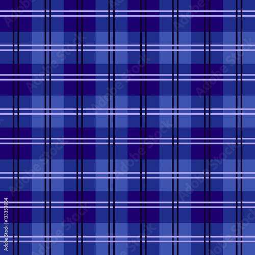 Seamless and colorful tartan pattern with stripes and squares as a background or for clothing purposes - Eps10 vector graphics and illustration