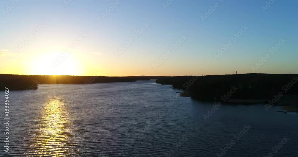 Cinema 4k 360 view from koivuniemi or björkudden in Inkoo, at a sunset, on a evening, in the finnish archipelago, in Finland Cinema 4k 360 view from koivuniemi or björkudden in Inkoo, at a sunset, on a evening, in the finnish archipelago, in Finland