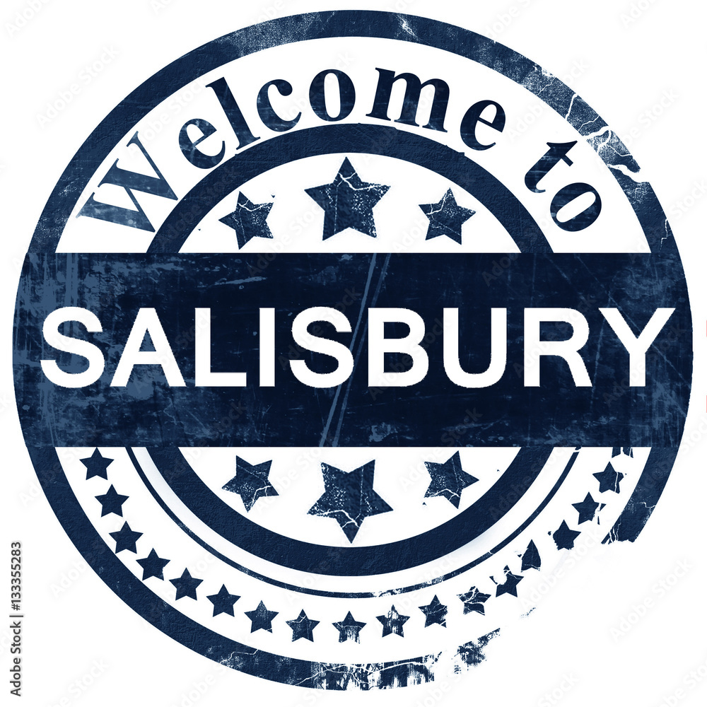 salisbury stamp on white background StockIllustration Adobe Stock