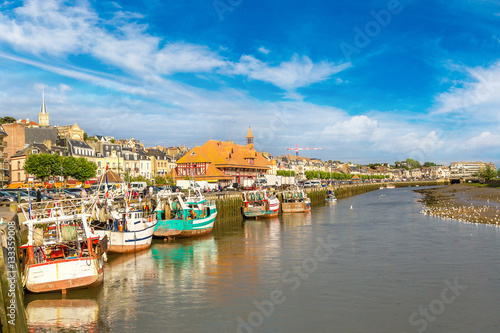 Trouville and Touques river