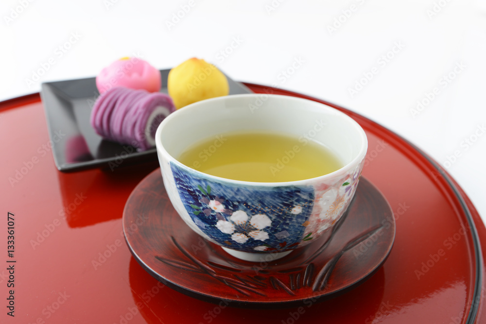 お菓子とお茶 お菓子とお茶