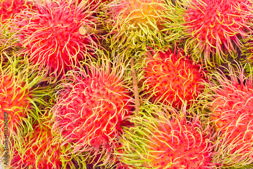  rambutan sweet delicious on background healthy rambutan tropical fruit food isolated 