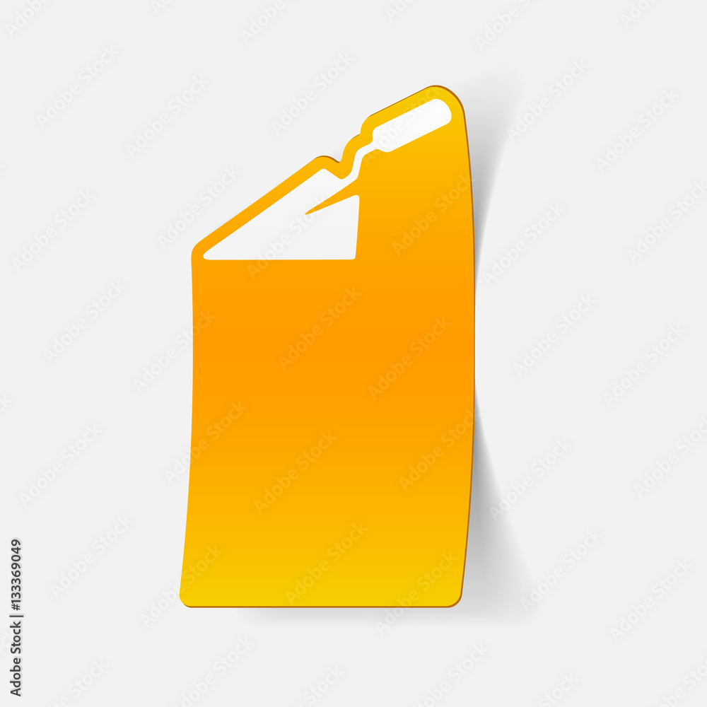 realistic design element: trowel realistic design element: trowel