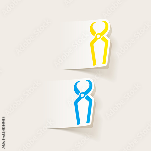 realistic design element: nippers