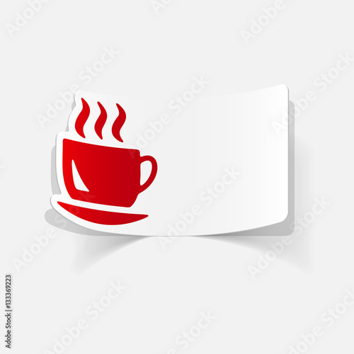 realistic design element: coffee