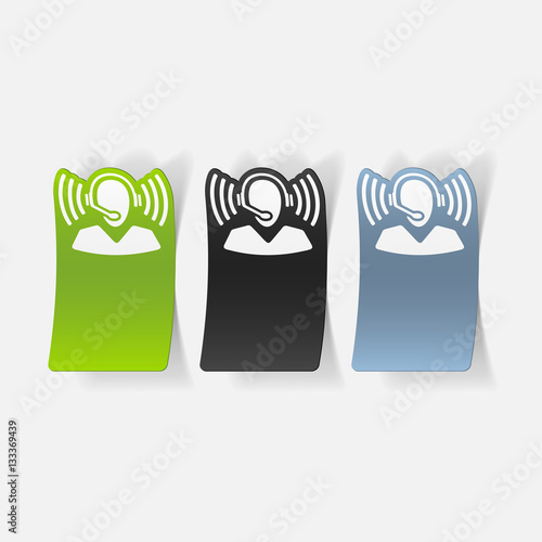 realistic design element: call center