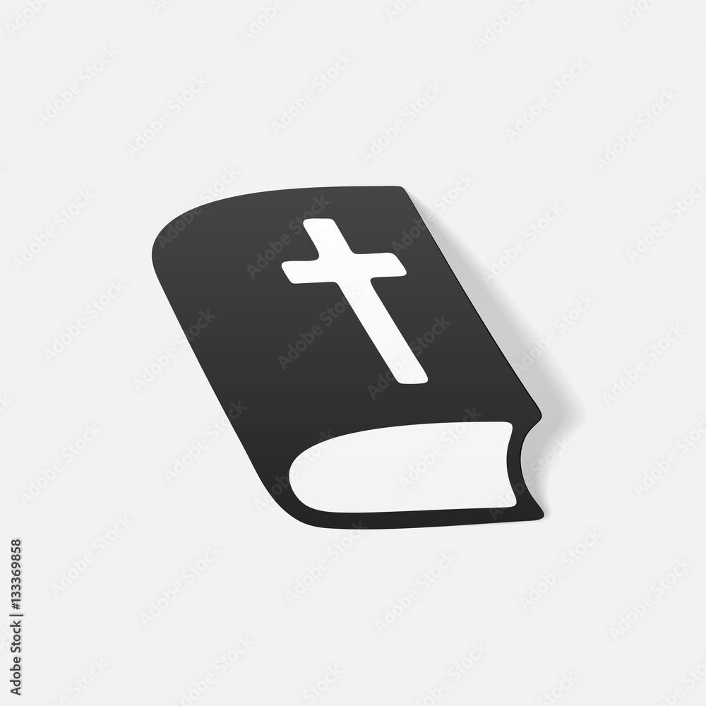 Fototapeta premium realistic design element: bible