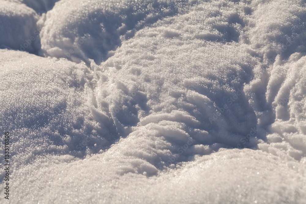 Fototapeta premium snow in the park