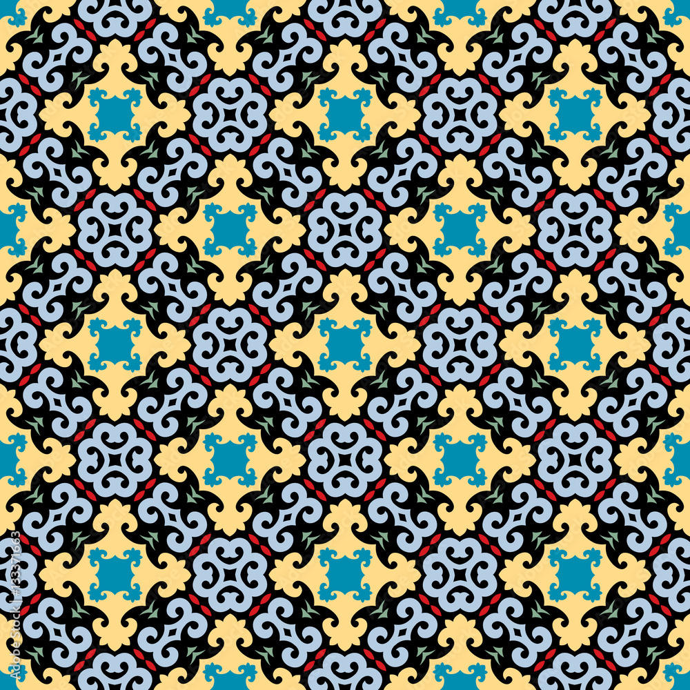 Ornament pattern vector tile Ornament pattern vector tile