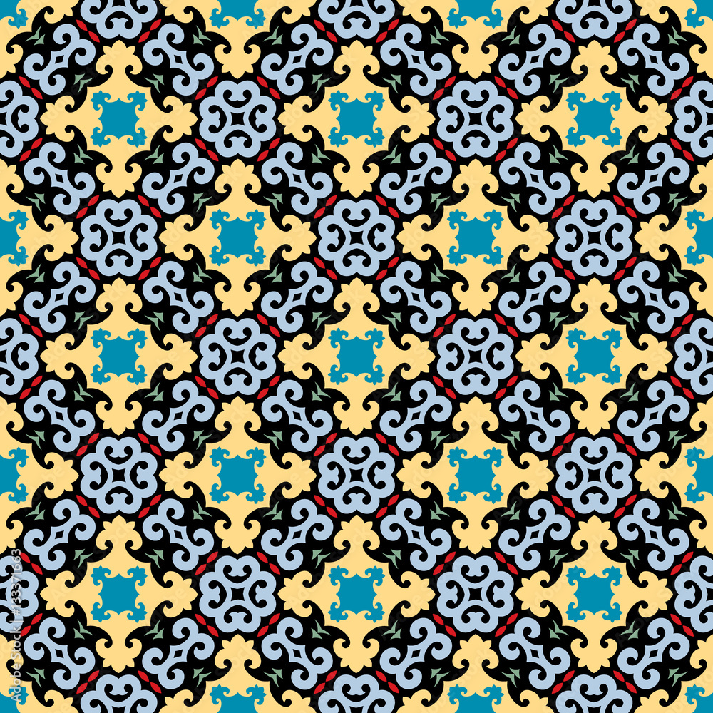 Ornament pattern vector tile