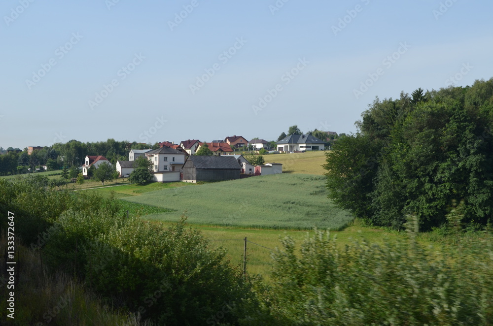 Wieś w Małopolsce/Village in Lesser Poland, Poland Wieś w Małopolsce/Village in Lesser Poland, Poland