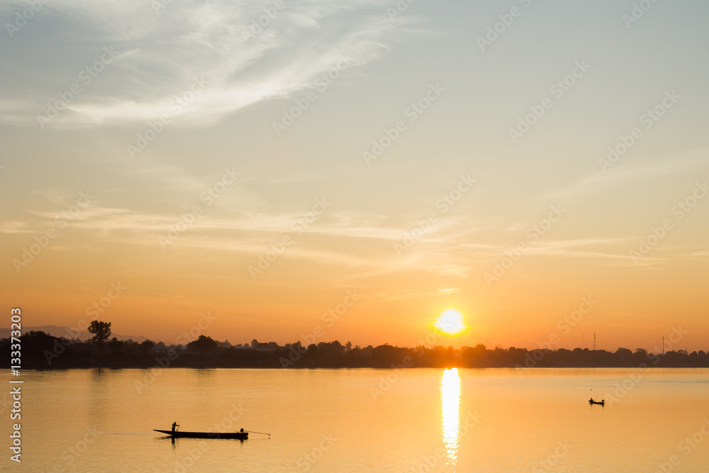 Fototapeta premium landscape,nature,sunset