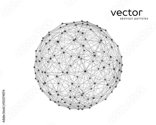 Vector illustration of sphere