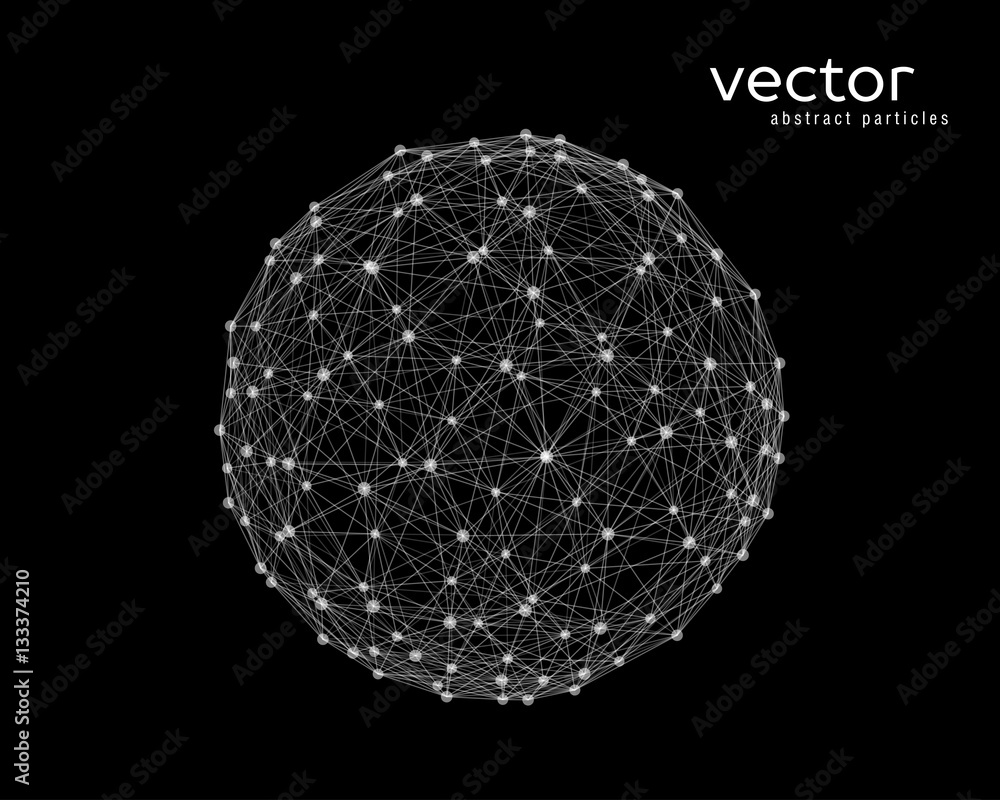 Vector illustration of sphere Vector illustration of sphere