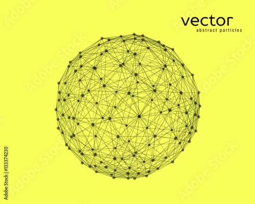 Vector illustration of sphere