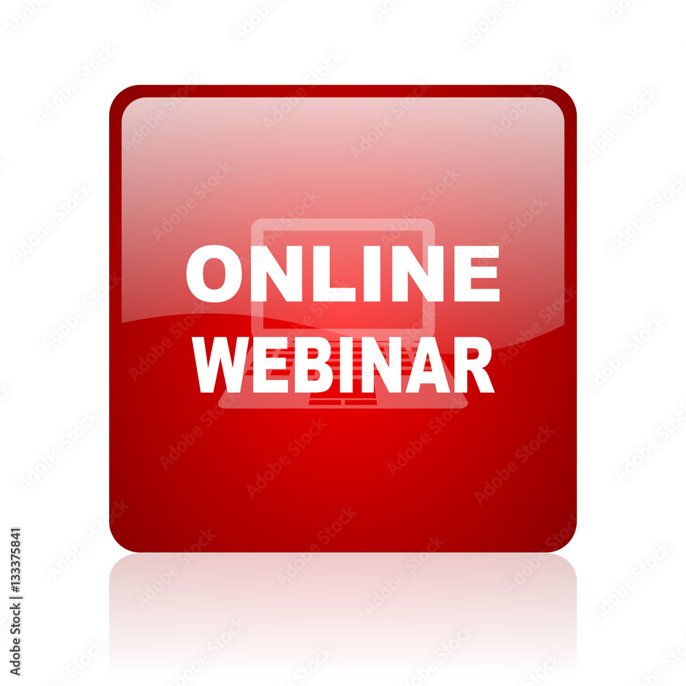 online webinar blue bubble icon online webinar blue bubble icon