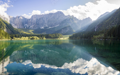 Laghi di fusine-mountain lake in the Italian Alps © Mike Mareen