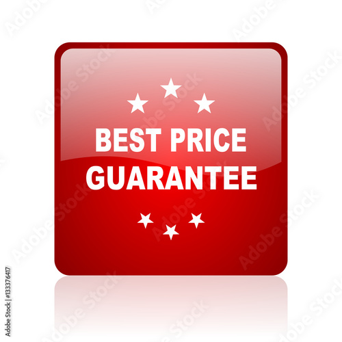 best price guarantee blue bubble icon