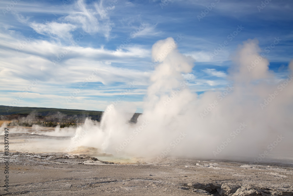 Lower geyser basin