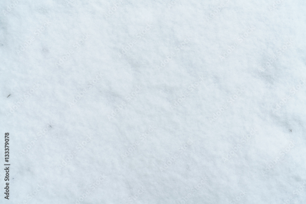 fresh snow background texture, shot directly above