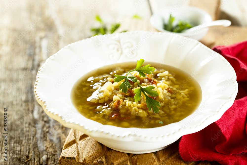 Lentil soup Lentil soup