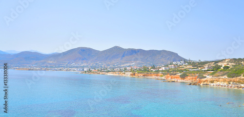 Crete island coast.