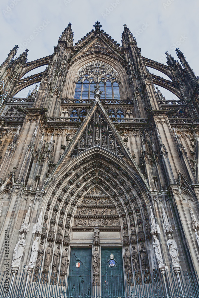 Fototapeta premium Kölner Dom, Köln, Hohe Domkirche Sankt Petrus,
