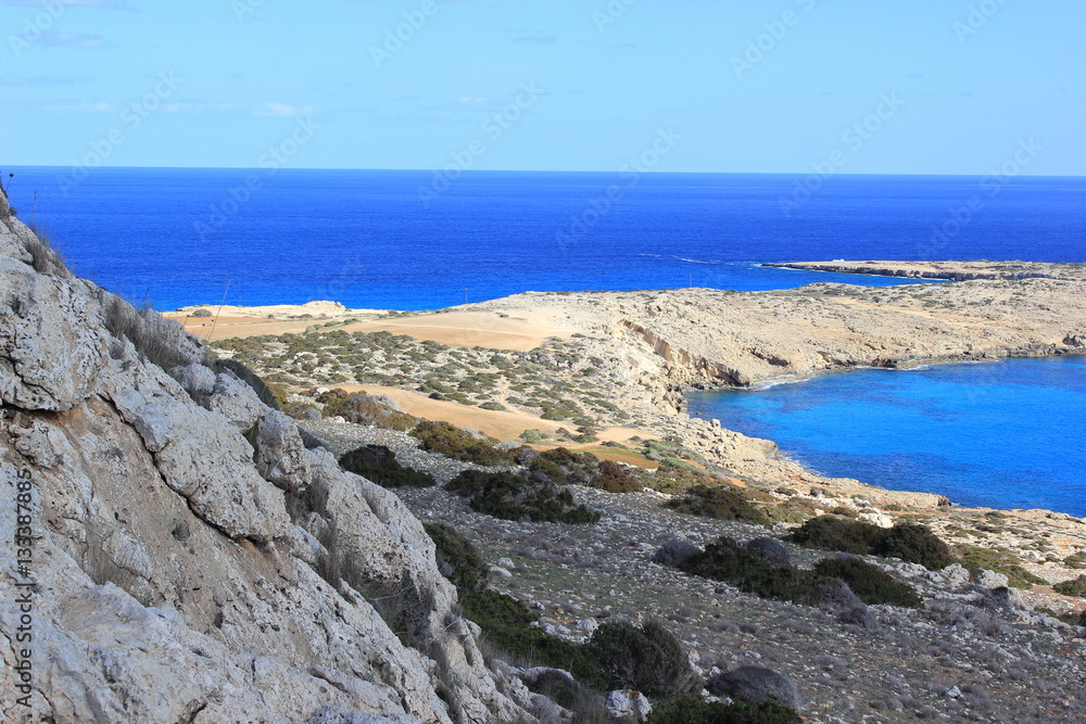 Das Kap Greco auf der Mittelmeerinsel Zypern