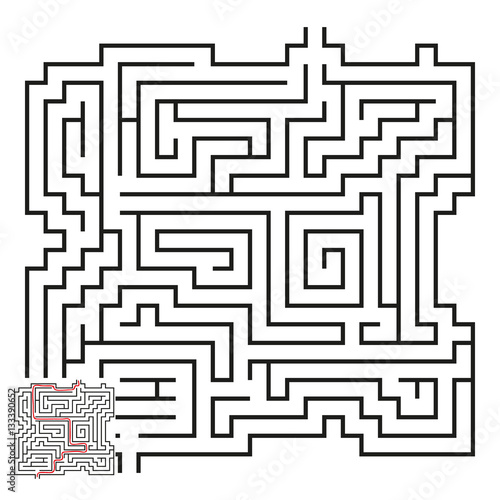 Vector Maze with Answer 39