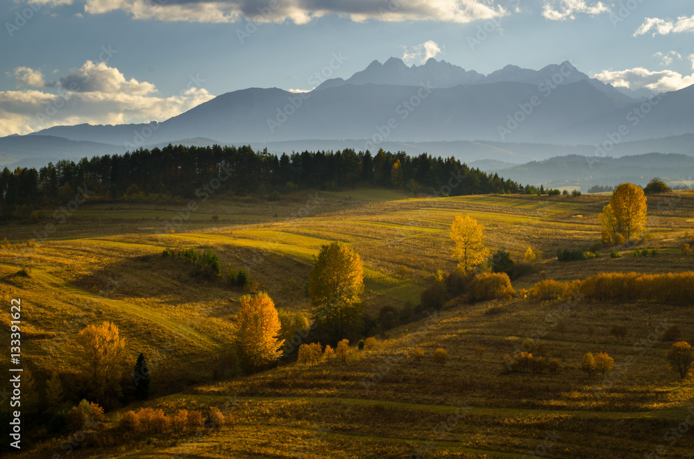 Tatras from Pieniny