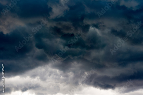 Dark Grey Storm Clouds