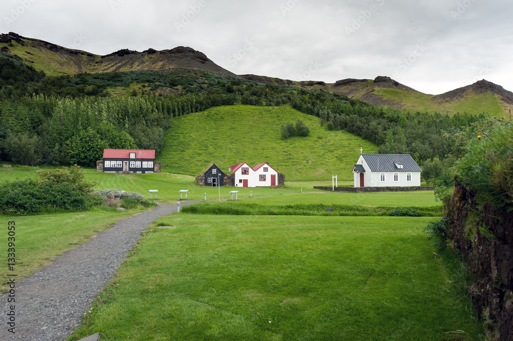 An old village in Iceland
