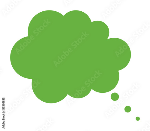 icon thought cloud