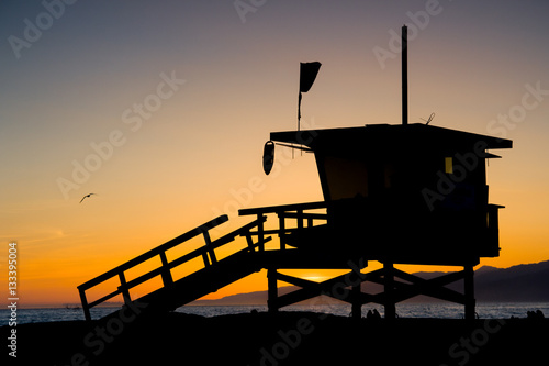 LA County Lifeguard Tower