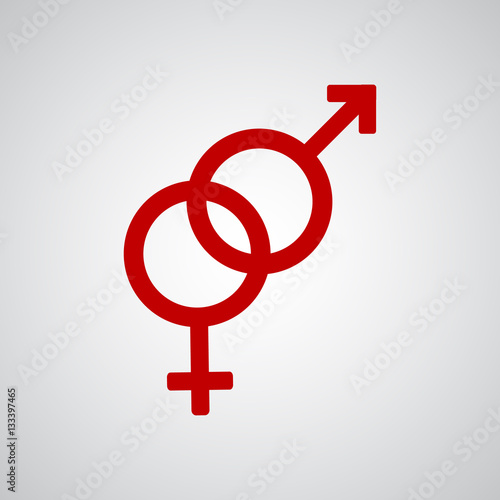 'Ironing symbol' symbol, vector icon, black on gray background