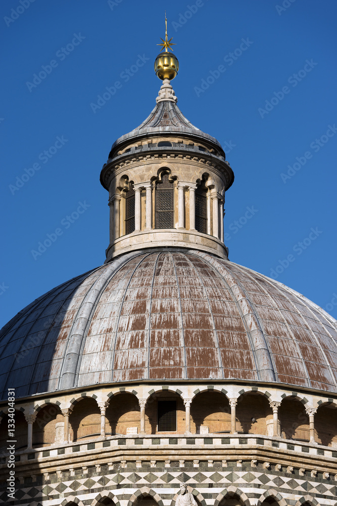 Dome of the Siena Cathedral (Santa Maria Assunta) 1220-1370. Tuscany, Italy, Europe
