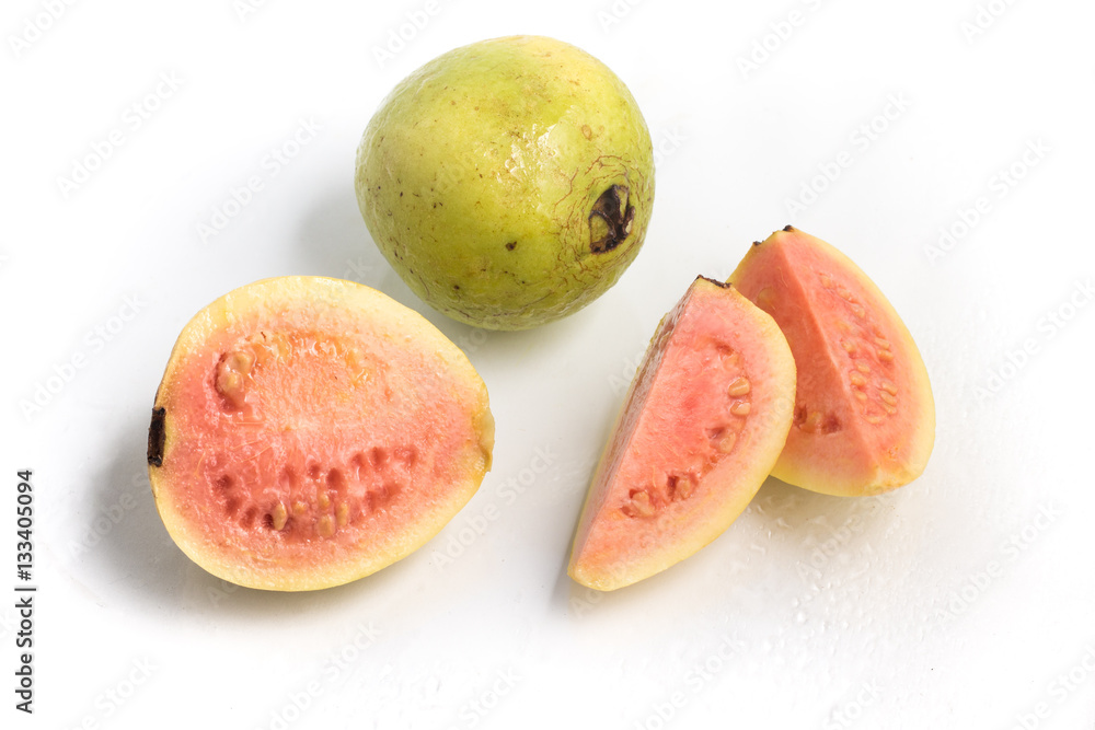 Wet Fresh Guava