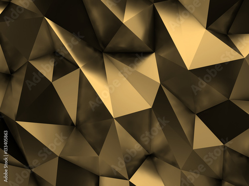 Brown Abstract Background 3D Rendering