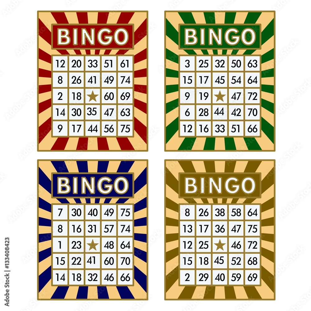 Bingo Cards Stock Adobe Stock Bingo Cards Stock Adobe Stock