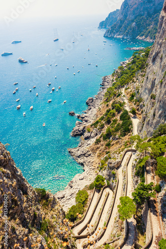 Paradise on island Capri