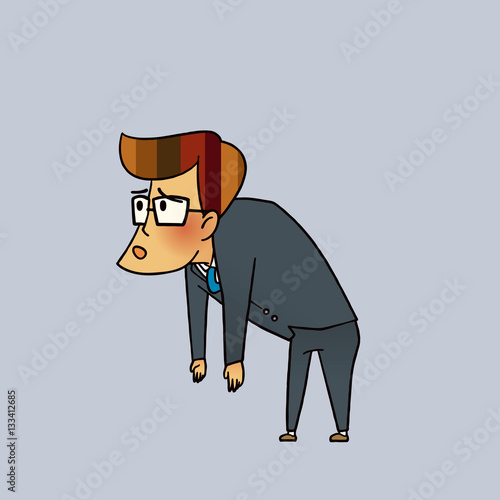 憂うつ　ビジネスマン