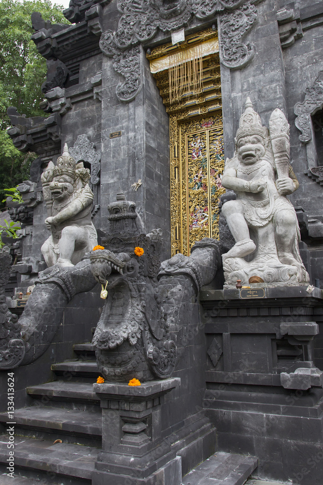 Bali temple door
