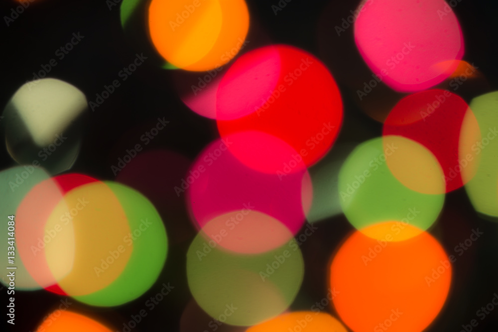 Lights out of focus Lights out of focus