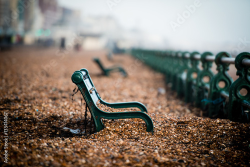Brighton Seafront after the storm of 2014