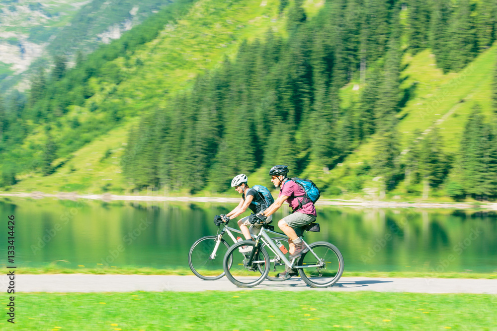 Cycling Seniors in Austria