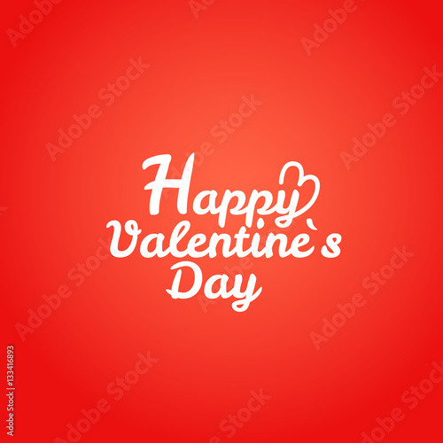 Happy valentines day wishes greeting card. Valentines vector lab © tovovan