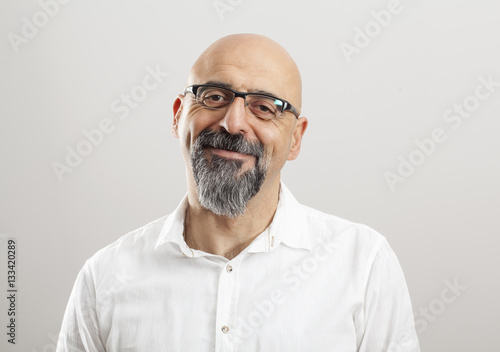 Portrait of middle aged man