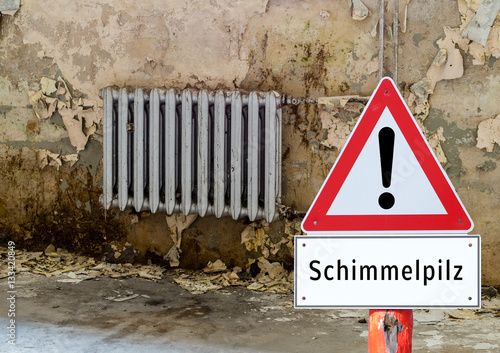 Achtung Schimmelpilz photo