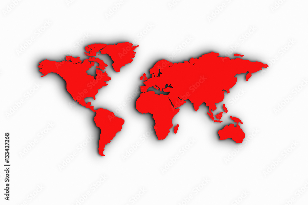 Dotted world map Dotted world map