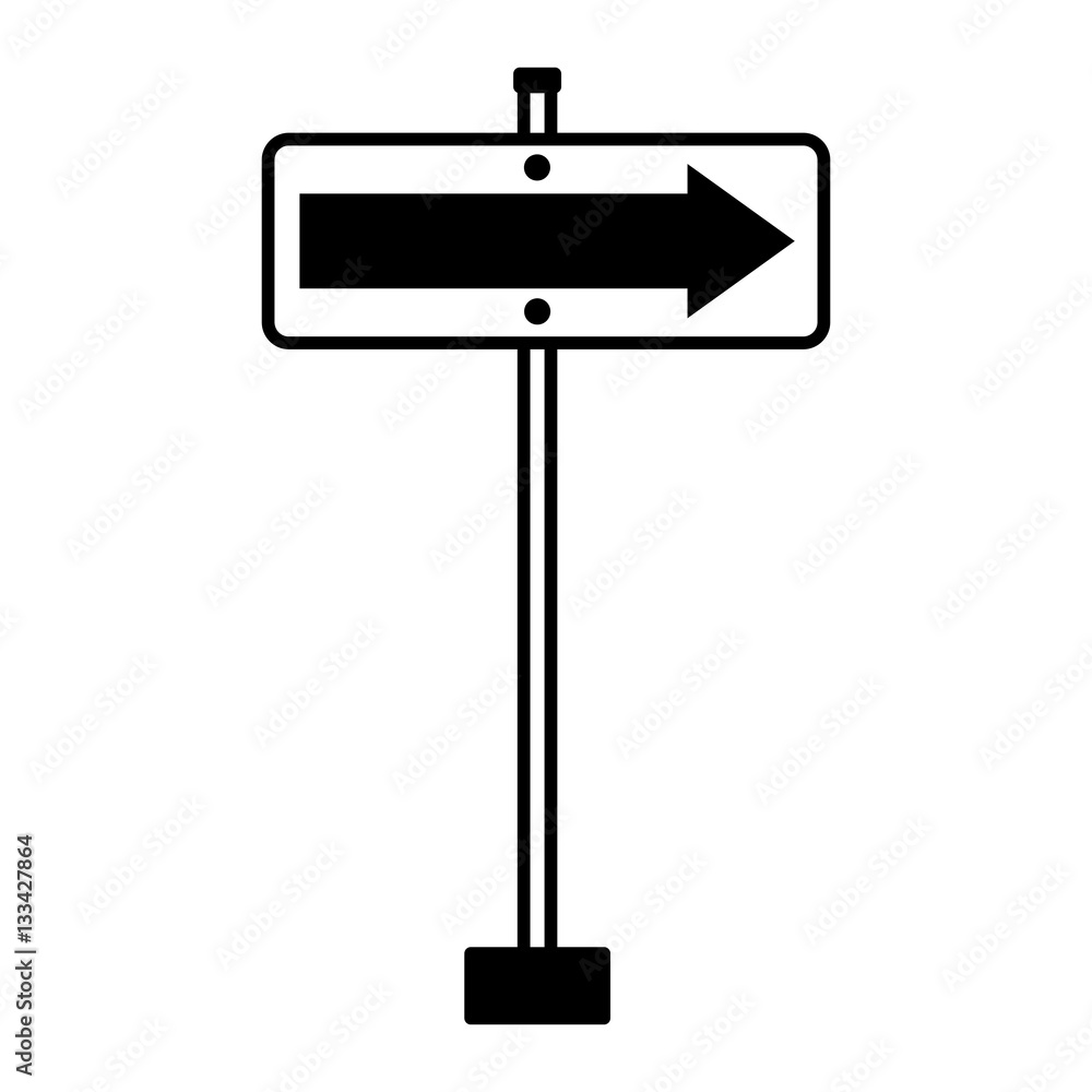 traffic signal information with arrow icon vector illustration design traffic signal information with arrow icon vector illustration design
